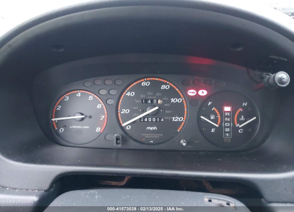 2000 HONDA CR-V EX VIN: JHLRD1862YC056481