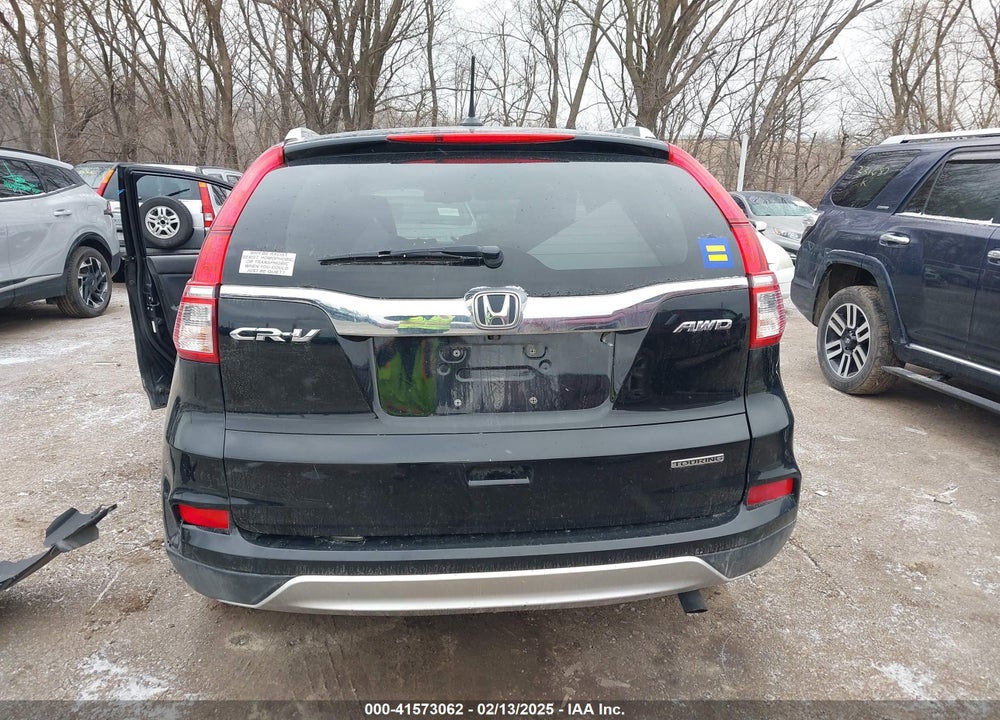 2015 HONDA CR-V TOURING VIN: 5J6RM4H92FL125203