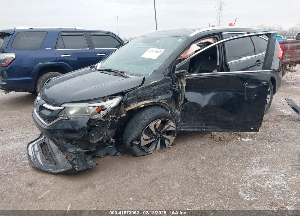 2015 HONDA CR-V TOURING VIN: 5J6RM4H92FL125203