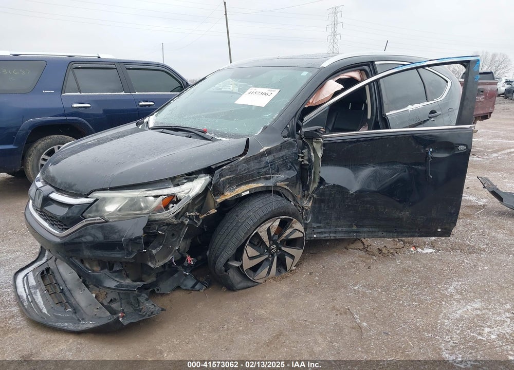2015 HONDA CR-V TOURING VIN: 5J6RM4H92FL125203