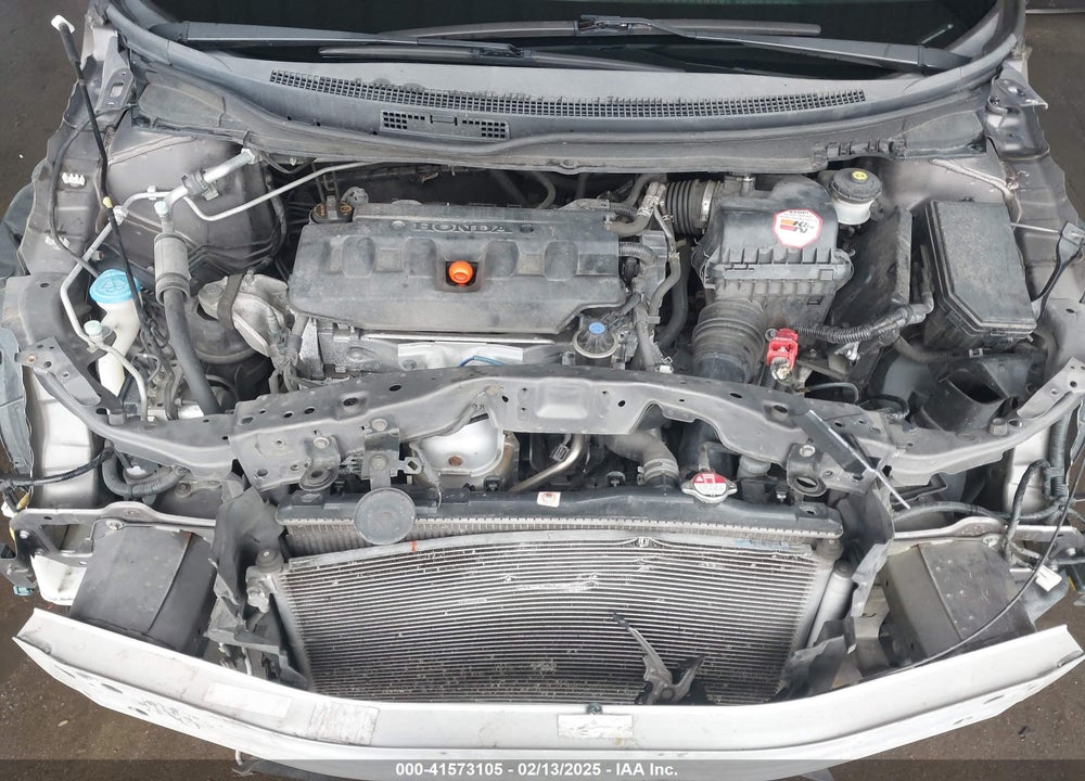 2012 HONDA CIVIC LX VIN: 19XFB2F51CE318594