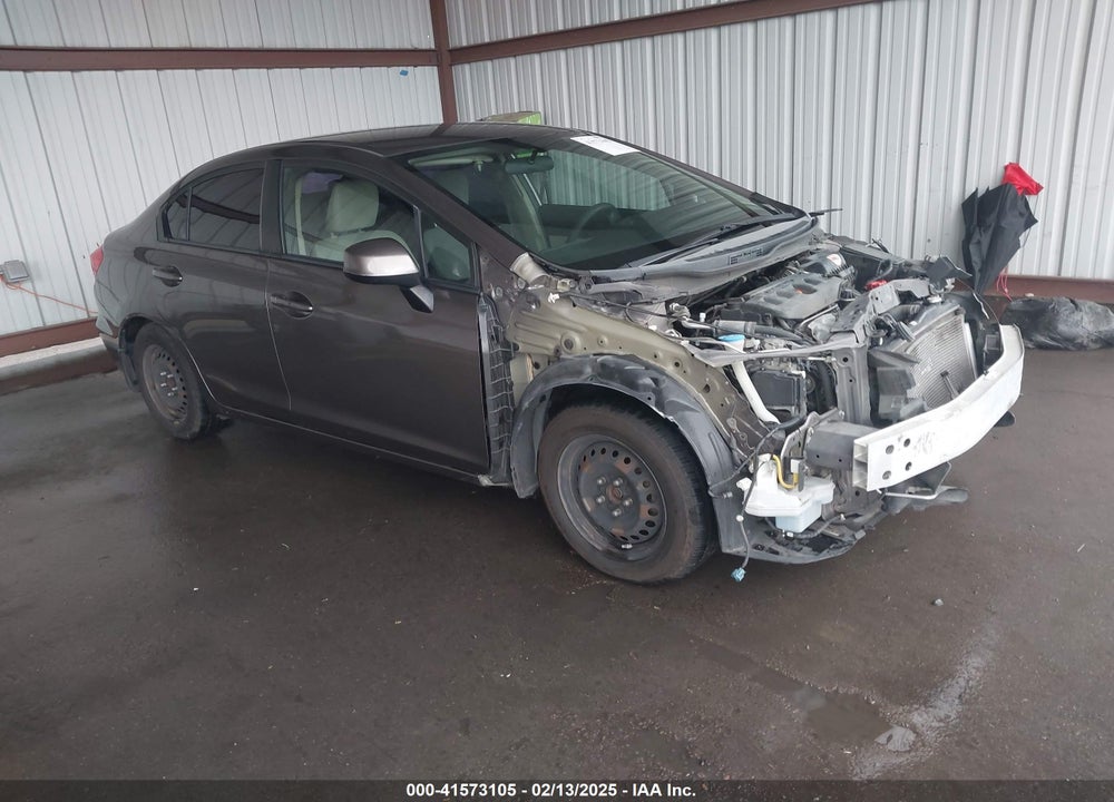 2012 HONDA CIVIC LX VIN: 19XFB2F51CE318594