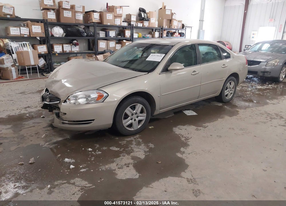 2008 CHEVROLET IMPALA VIN: 2G1WB55K181202494