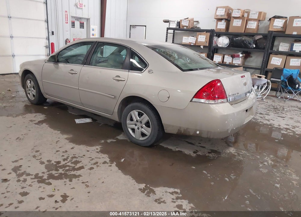 2008 CHEVROLET IMPALA VIN: 2G1WB55K181202494
