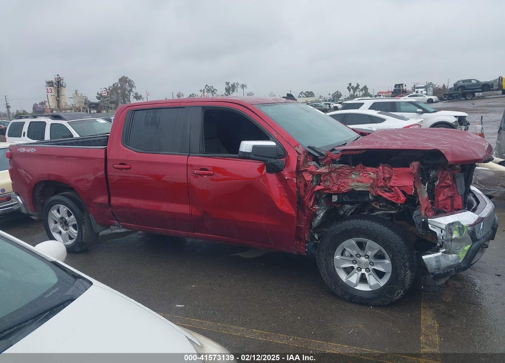 2022 CHEVROLET SILVERADO 1500 LTD 4WD SHORT BED LT VIN: 1GCUYDED8NZ204366