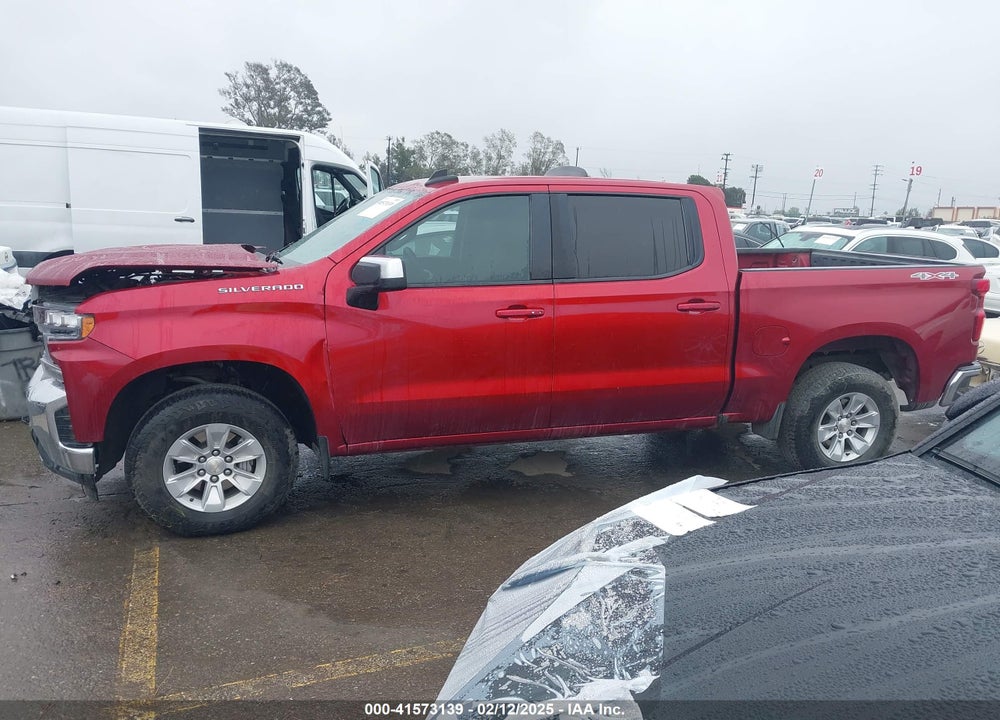 2022 CHEVROLET SILVERADO 1500 LTD 4WD SHORT BED LT VIN: 1GCUYDED8NZ204366