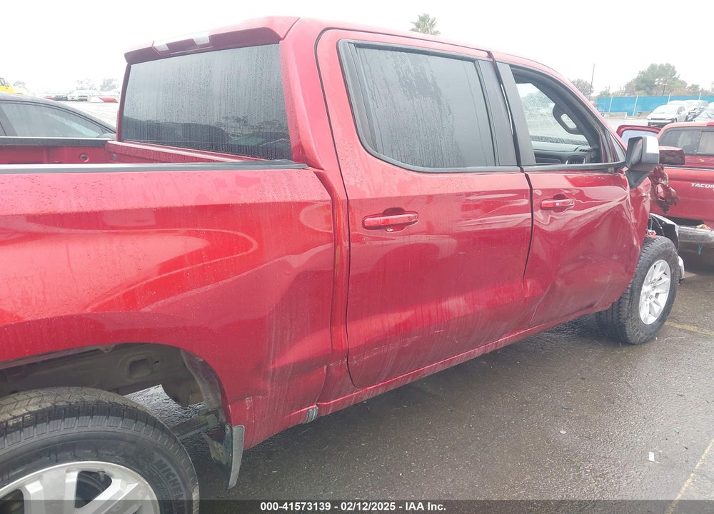 2022 CHEVROLET SILVERADO 1500 LTD 4WD SHORT BED LT VIN: 1GCUYDED8NZ204366