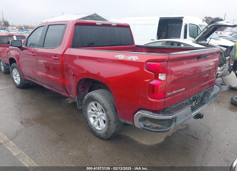 2022 CHEVROLET SILVERADO 1500 LTD 4WD SHORT BED LT VIN: 1GCUYDED8NZ204366