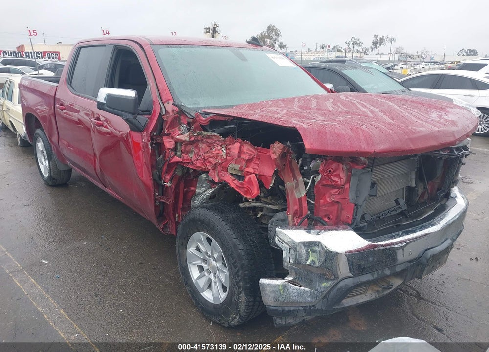 2022 CHEVROLET SILVERADO 1500 LTD 4WD SHORT BED LT VIN: 1GCUYDED8NZ204366