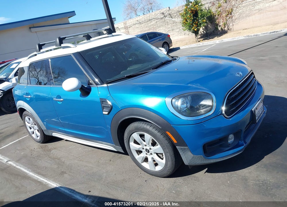 2017 MINI COUNTRYMAN COOPER VIN: WMZYS7C37H3E06589