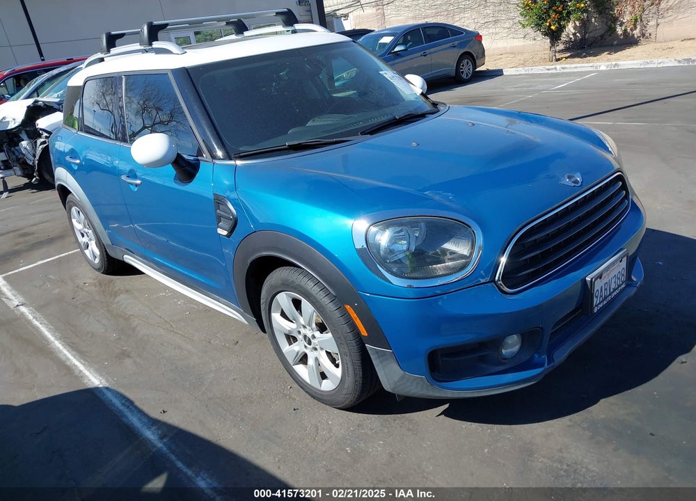 2017 MINI COUNTRYMAN COOPER VIN: WMZYS7C37H3E06589