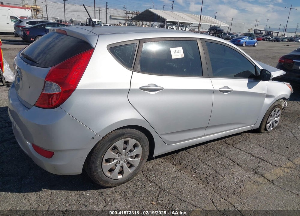 2017 HYUNDAI ACCENT VIN: KMHCT5AE0HU325128