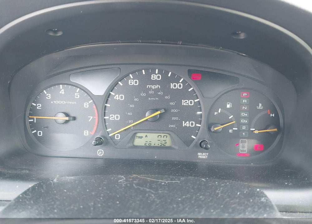 2000 HONDA ACCORD 3.0 EX VIN: 1HGCG2252YA018889