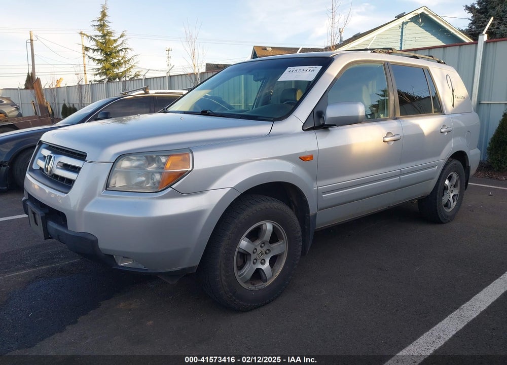 2006 HONDA PILOT EX-L VIN: 2HKYF18546H548618