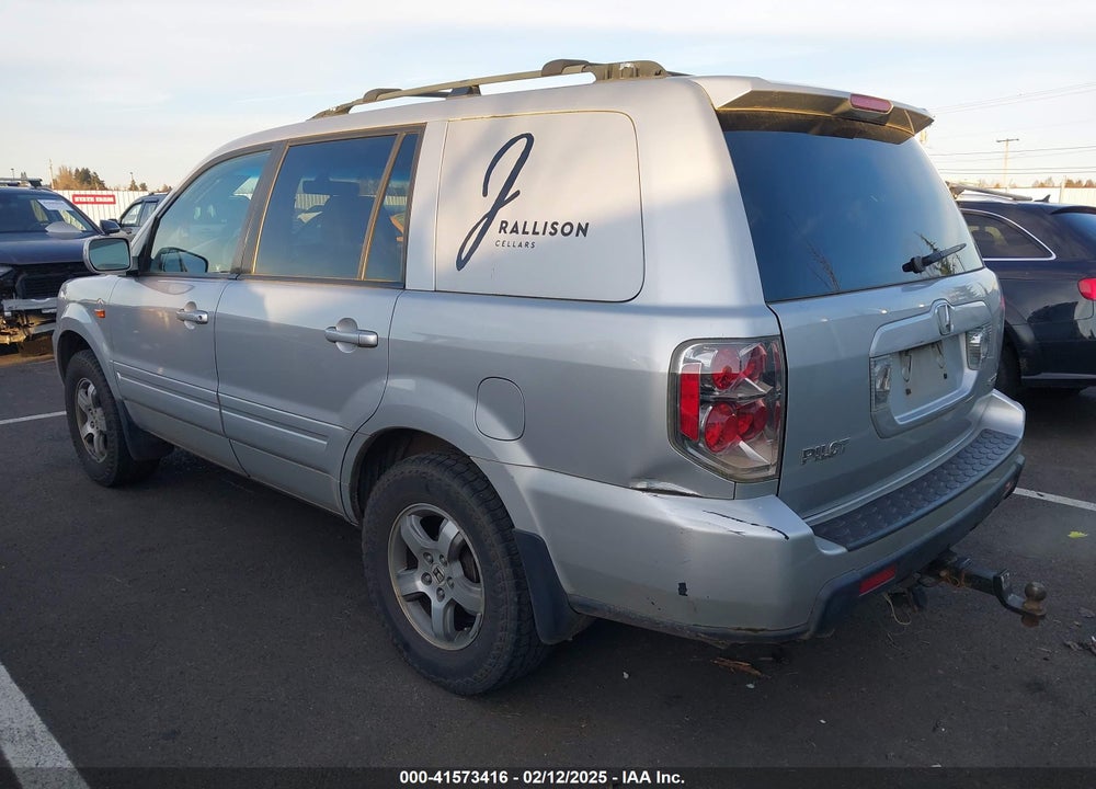2006 HONDA PILOT EX-L VIN: 2HKYF18546H548618