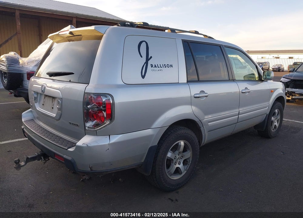 2006 HONDA PILOT EX-L VIN: 2HKYF18546H548618