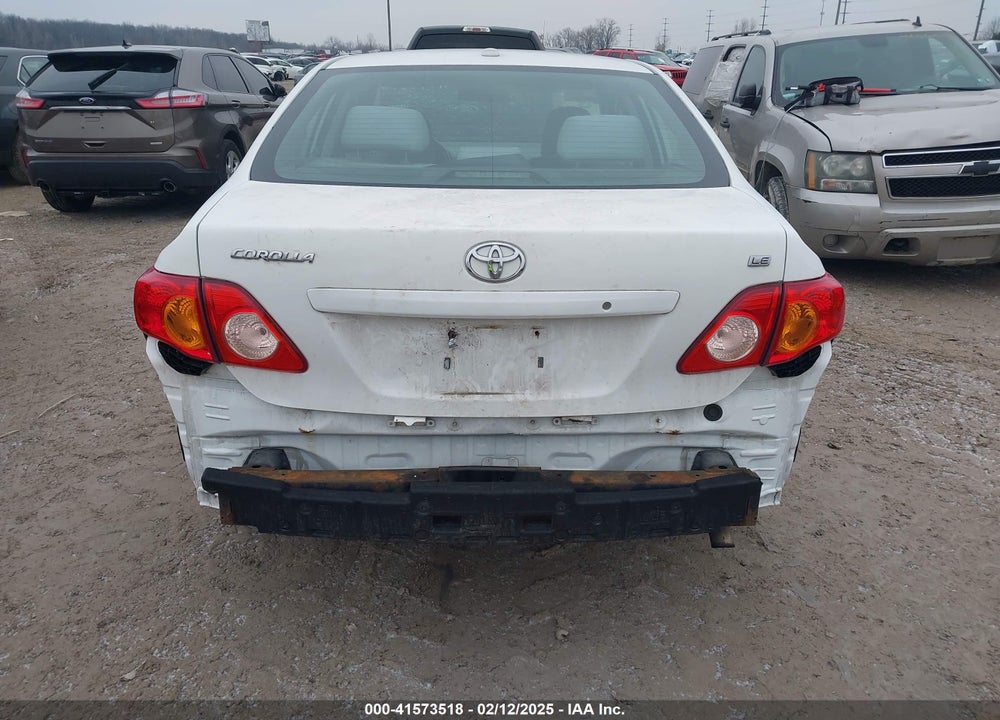 2010 TOYOTA COROLLA LE VIN: 2T1BU4EE1AC307886