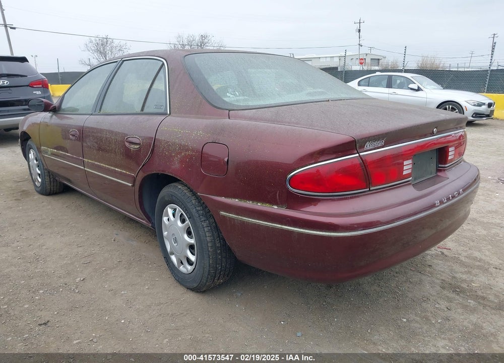 2002 BUICK CENTURY CUSTOM VIN: 2G4WS52J321216743