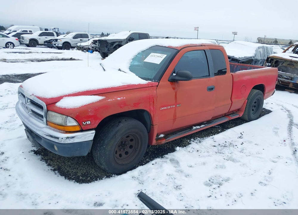 1997 DODGE DAKOTA SLT/SPORT VIN: 1B7GL23Y7VS134373