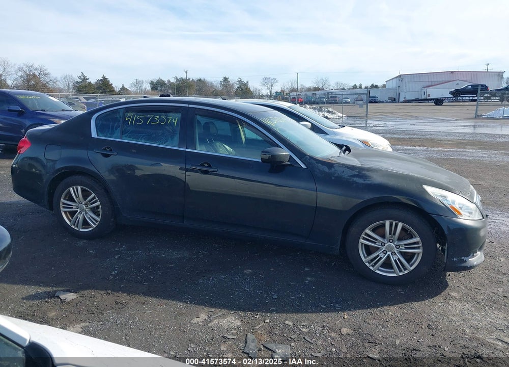 2012 INFINITI G37X VIN: JN1CV6AR8CM683113