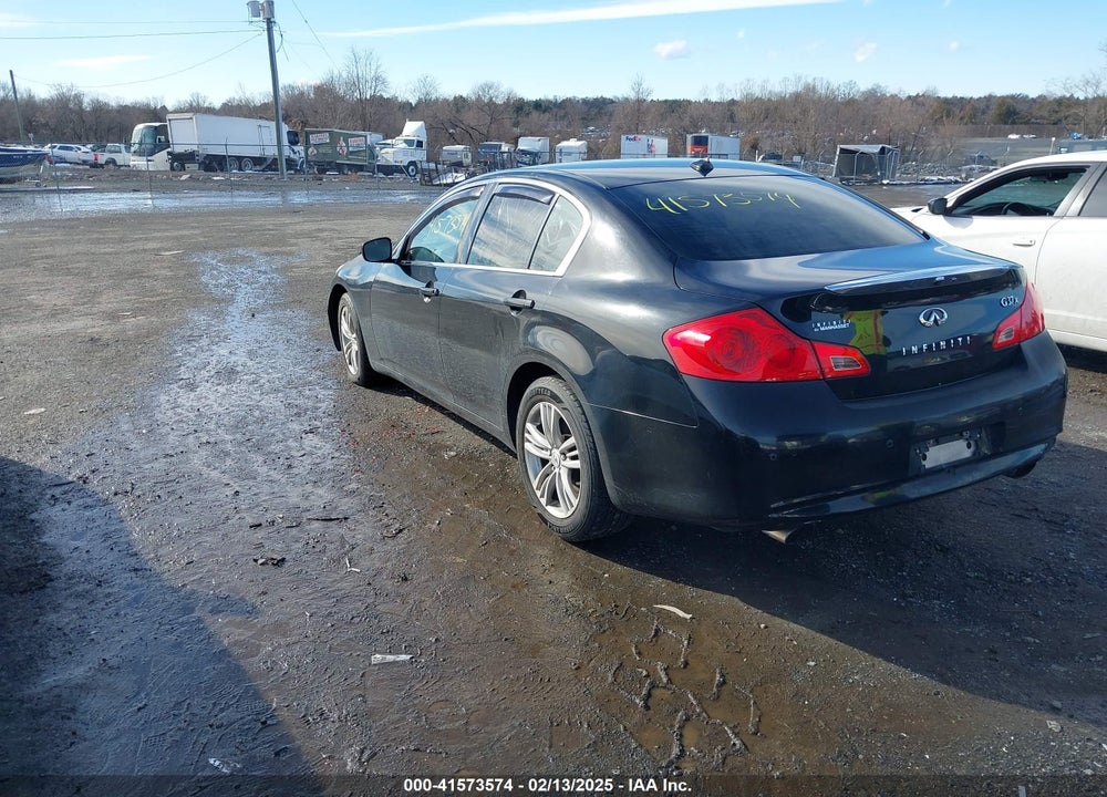 2012 INFINITI G37X VIN: JN1CV6AR8CM683113