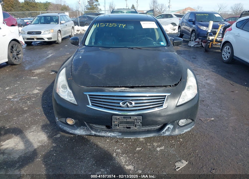 2012 INFINITI G37X VIN: JN1CV6AR8CM683113