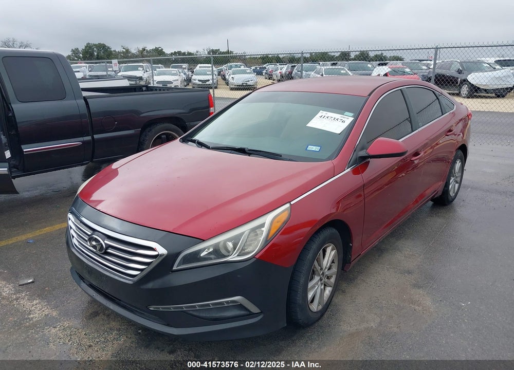 2015 HYUNDAI SONATA SE VIN: 5NPE24AFXFH161199