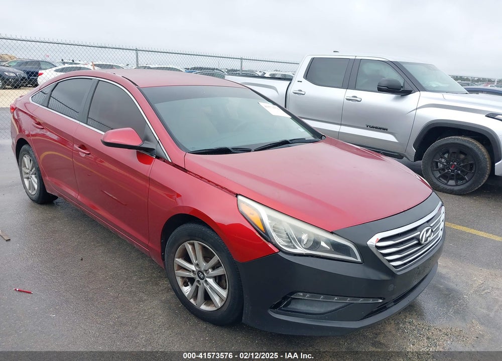 2015 HYUNDAI SONATA SE VIN: 5NPE24AFXFH161199