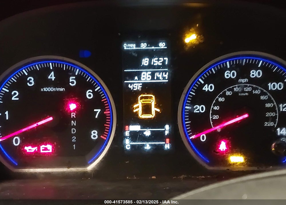 2008 HONDA CR-V EX-L VIN: 5J6RE48708L037197