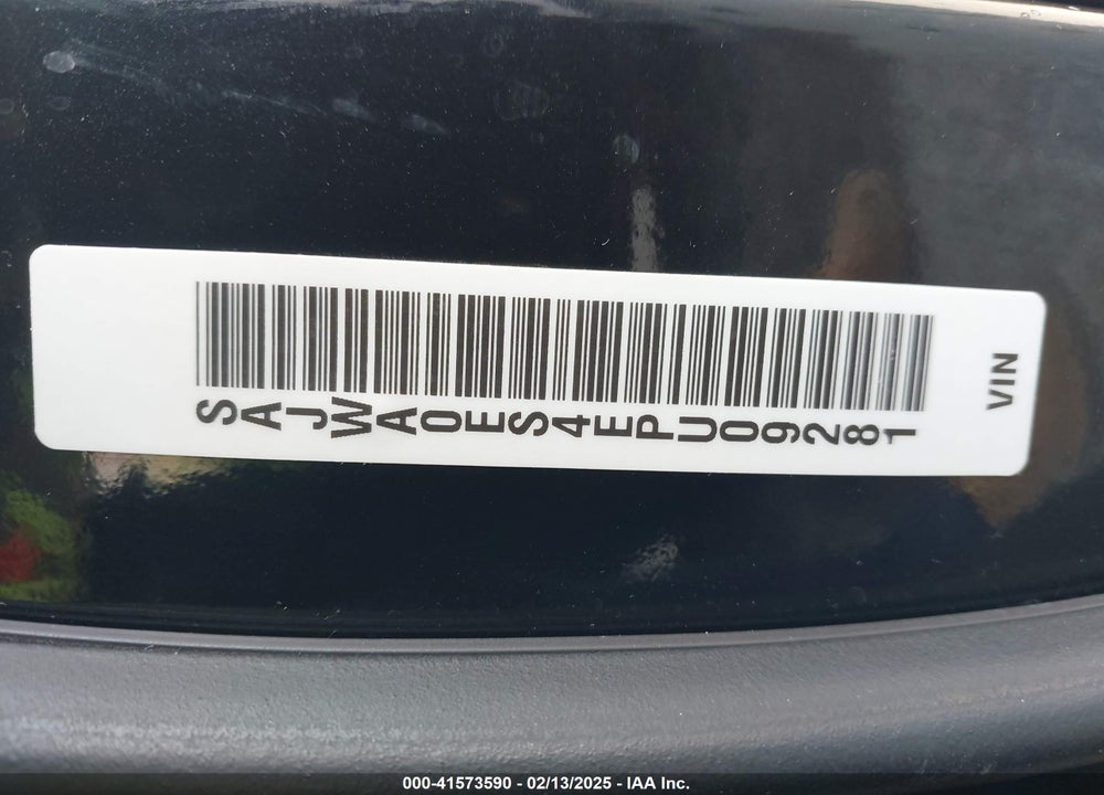 2014 JAGUAR XF VIN: SAJWA0ES4EPU09281