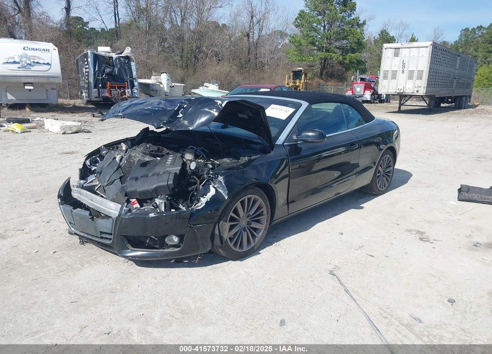 2010 AUDI A5 VIN: WAUVFAFH1AN008035