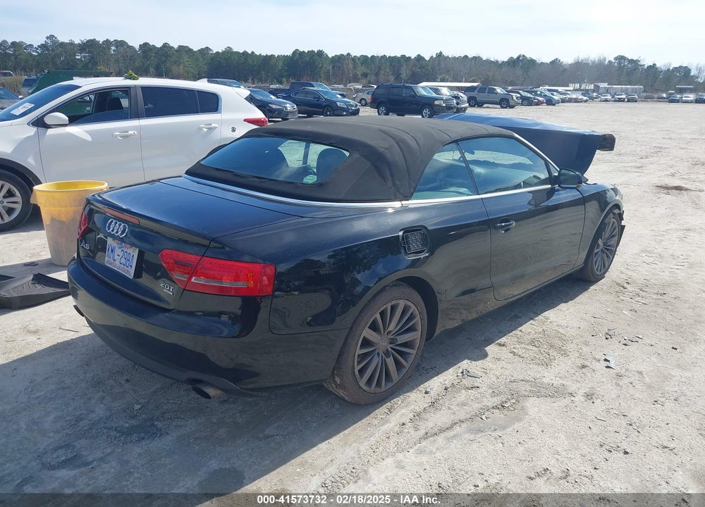 2010 AUDI A5 VIN: WAUVFAFH1AN008035