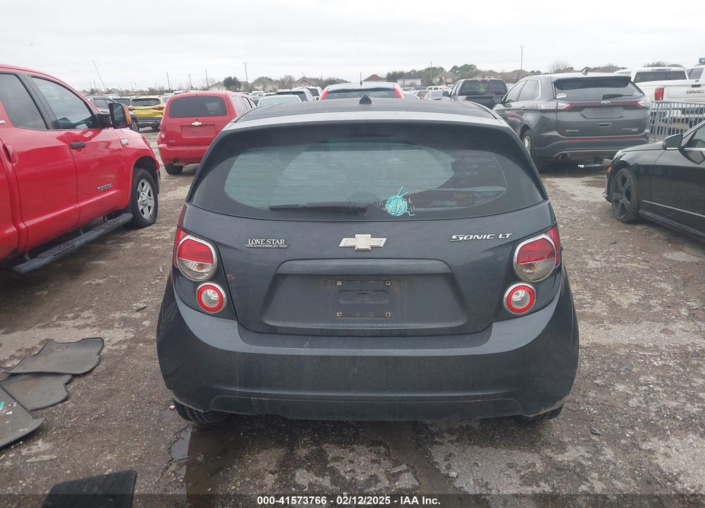 2012 CHEVROLET SONIC VIN: 1G1JC6SHXC4167134