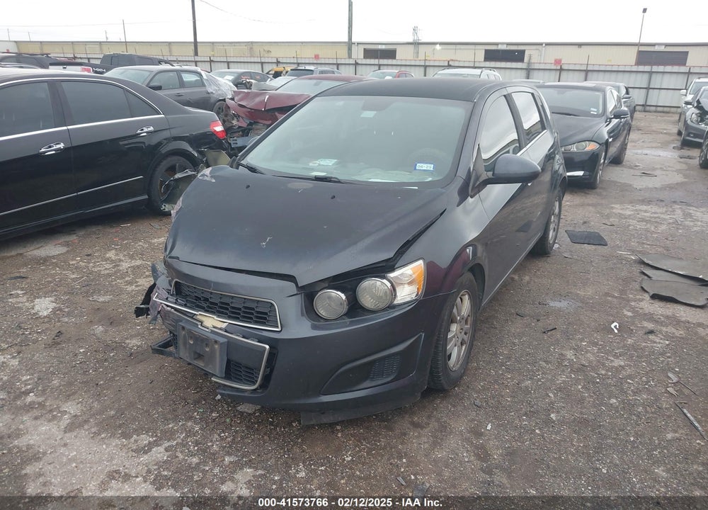 2012 CHEVROLET SONIC VIN: 1G1JC6SHXC4167134