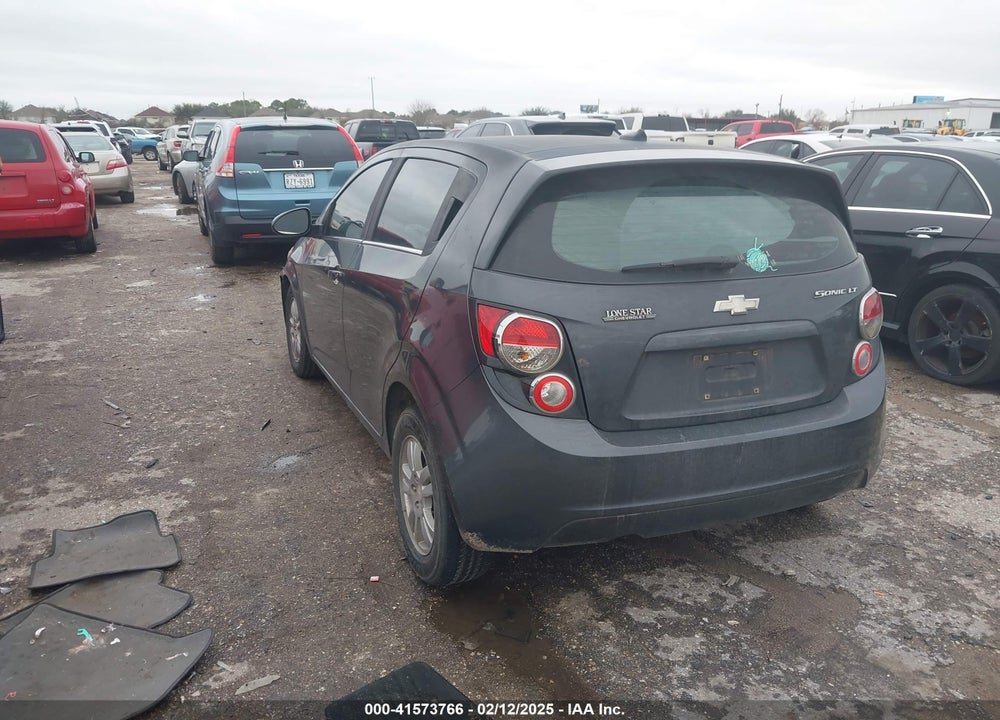 2012 CHEVROLET SONIC VIN: 1G1JC6SHXC4167134
