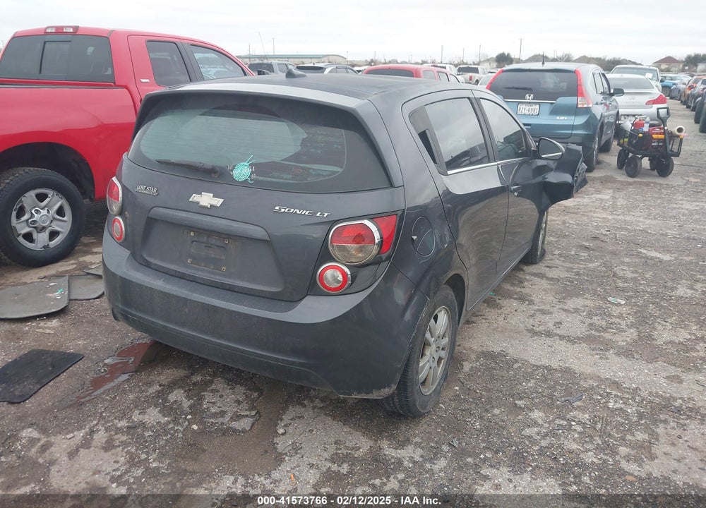 2012 CHEVROLET SONIC VIN: 1G1JC6SHXC4167134