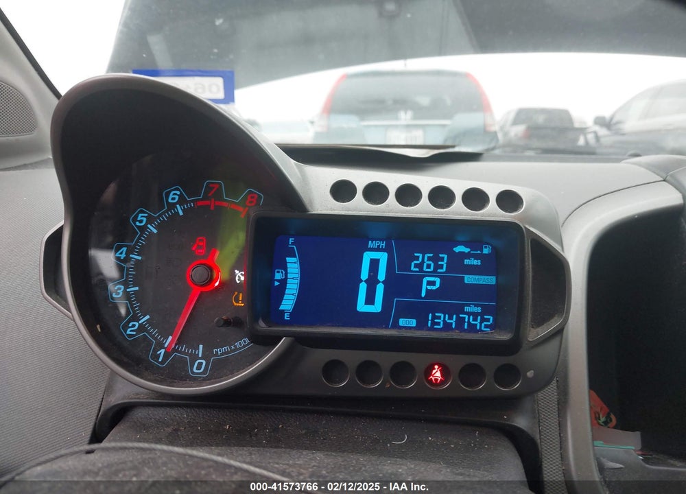 2012 CHEVROLET SONIC VIN: 1G1JC6SHXC4167134