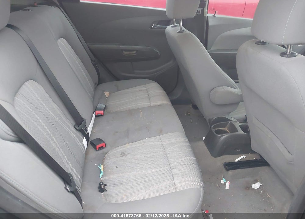2012 CHEVROLET SONIC VIN: 1G1JC6SHXC4167134