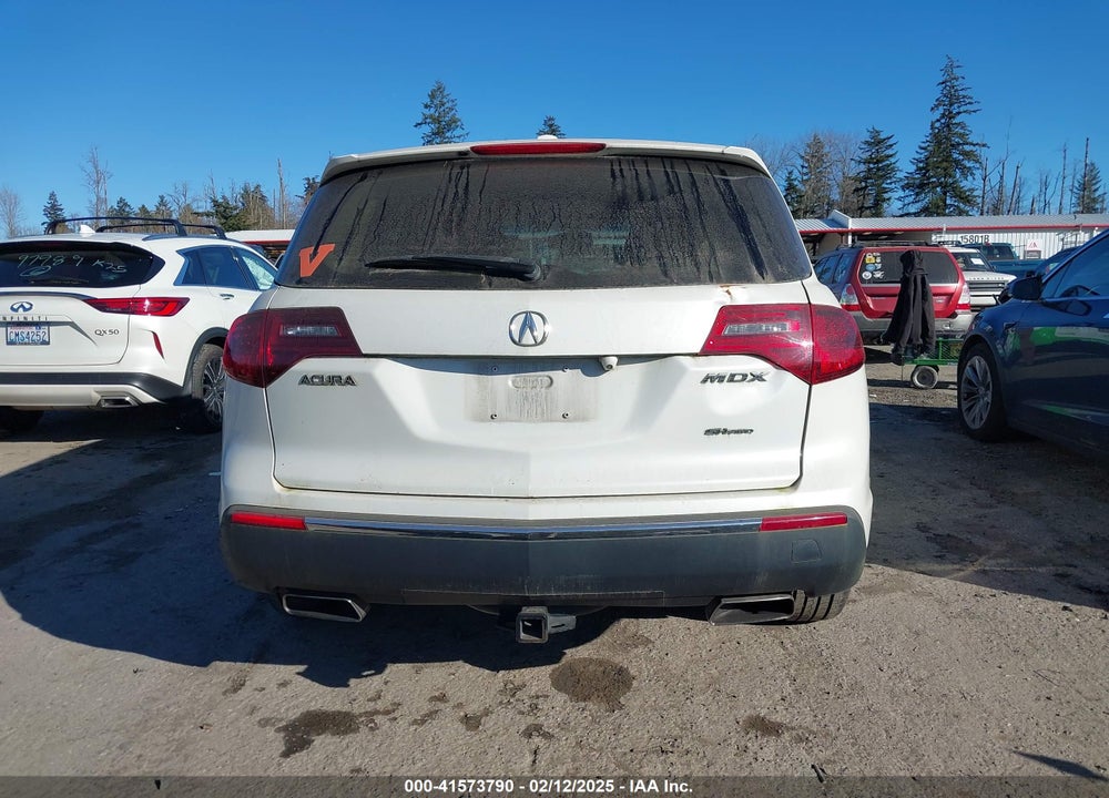 2012 ACURA MDX VIN: 2HNYD2H23CH523662