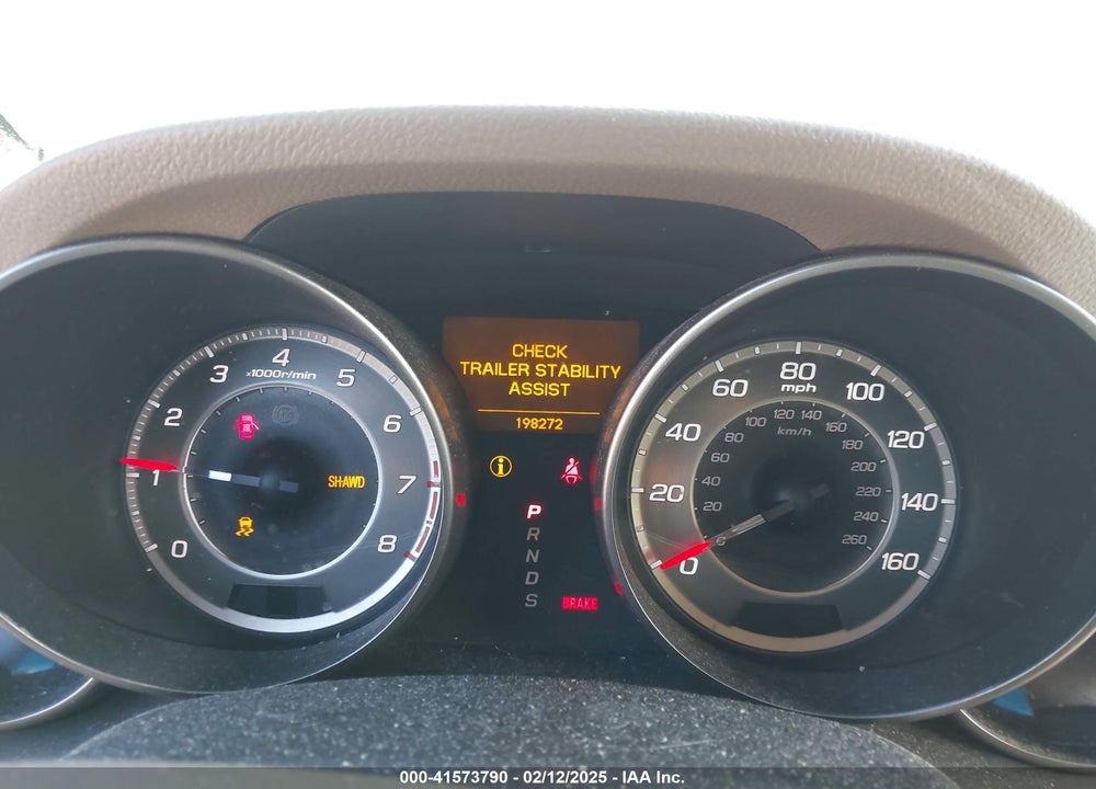 2012 ACURA MDX VIN: 2HNYD2H23CH523662