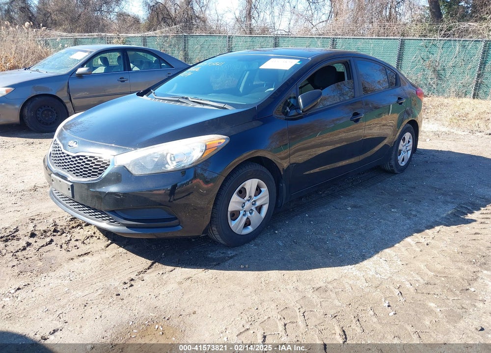 2014 KIA FORTE LX VIN: KNAFK4A62E5125376