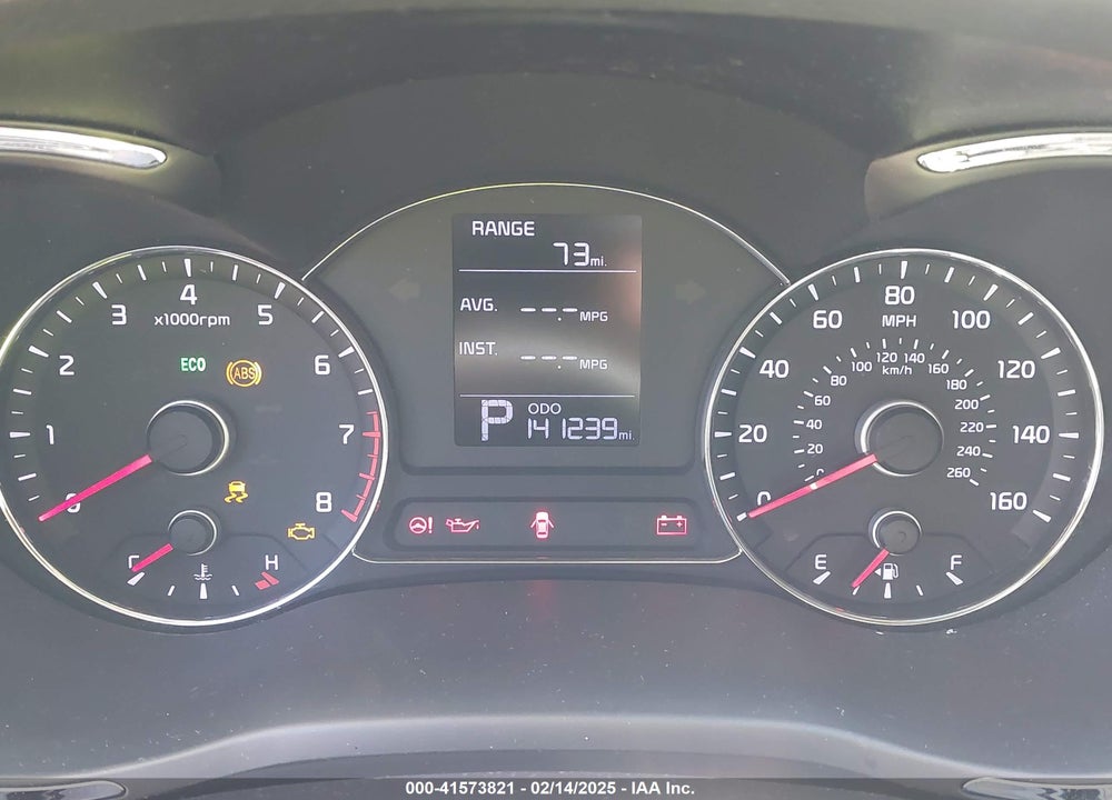 2014 KIA FORTE LX VIN: KNAFK4A62E5125376