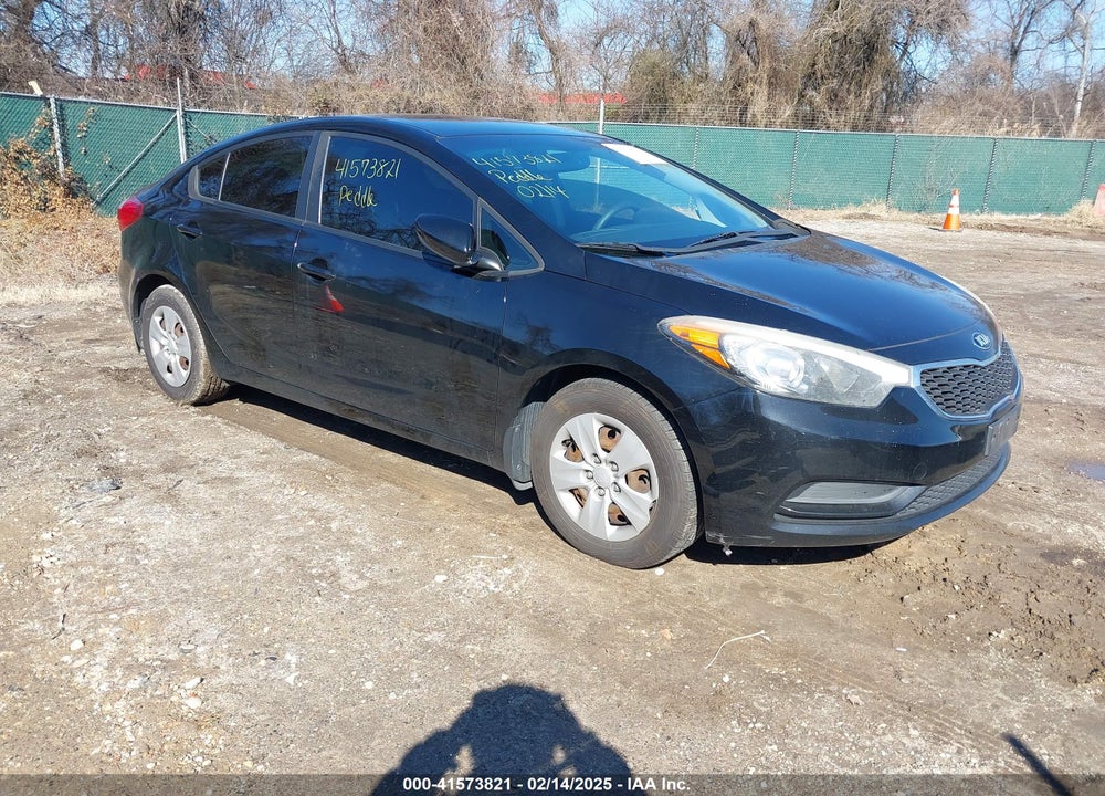 2014 KIA FORTE LX VIN: KNAFK4A62E5125376
