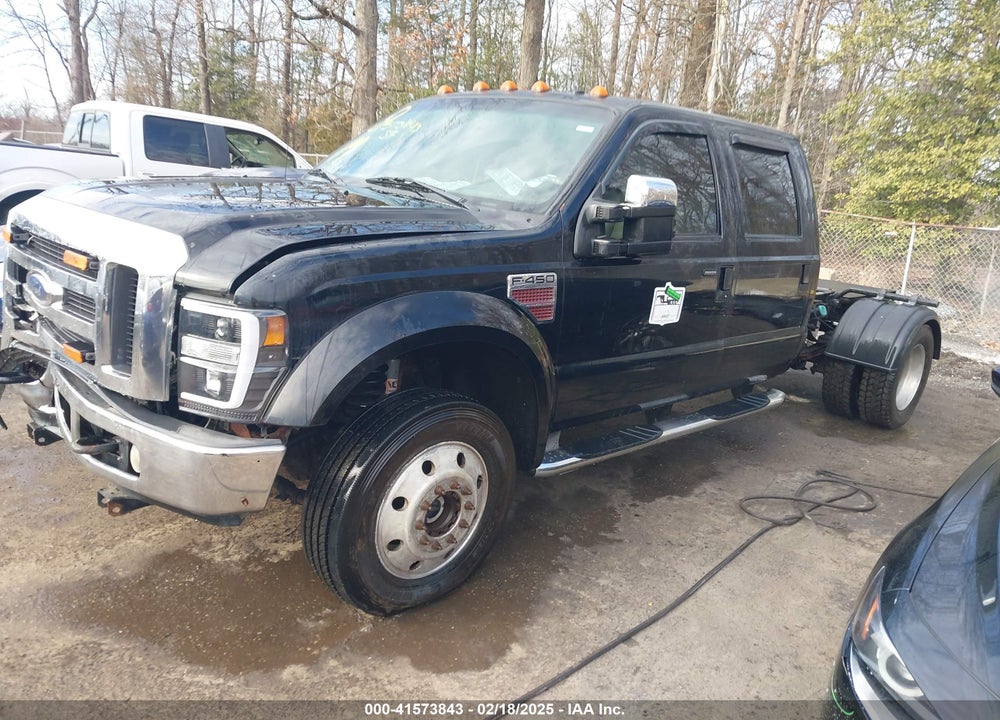 2008 FORD F-450 KING RANCH/LARIAT/XL/XLT VIN: 1FTXW43R48EA42958