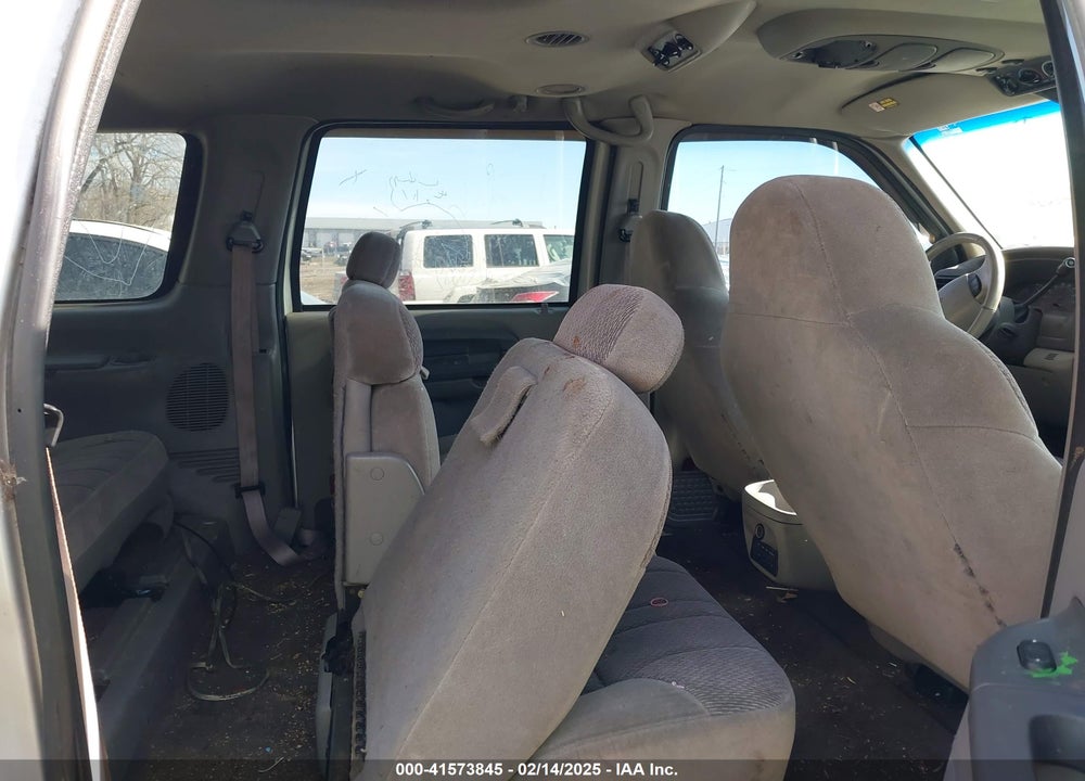 2001 FORD EXCURSION XLT VIN: 1FMNU41S41EC12353