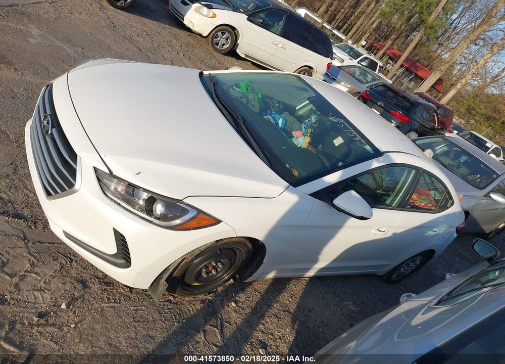 2018 HYUNDAI ELANTRA VIN: 5NPD74LF7JH235407