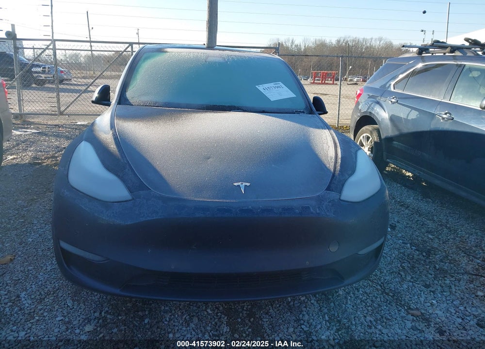 2021 TESLA MODEL Y LONG RANGE DUAL MOTOR ALL-WHEEL DRIVE VIN: 5YJYGDEEXMF193078