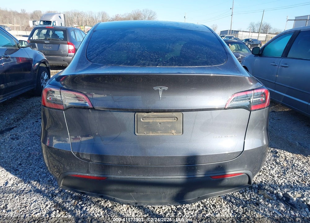 2021 TESLA MODEL Y LONG RANGE DUAL MOTOR ALL-WHEEL DRIVE VIN: 5YJYGDEEXMF193078