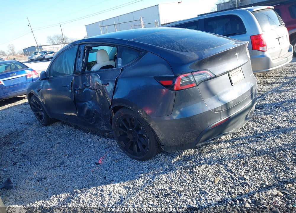 2021 TESLA MODEL Y LONG RANGE DUAL MOTOR ALL-WHEEL DRIVE VIN: 5YJYGDEEXMF193078