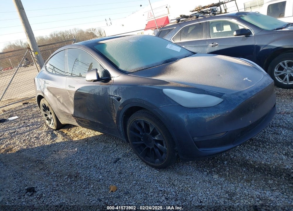 2021 TESLA MODEL Y LONG RANGE DUAL MOTOR ALL-WHEEL DRIVE VIN: 5YJYGDEEXMF193078